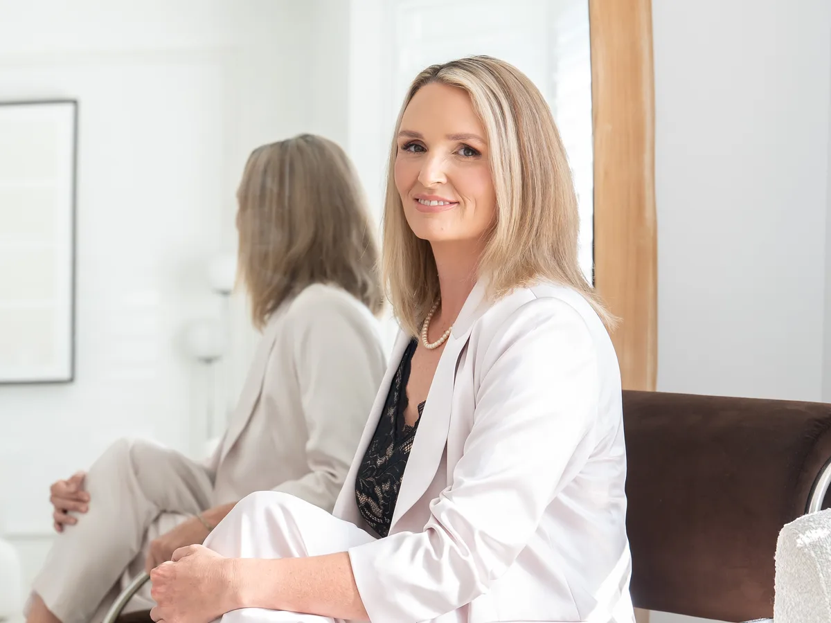 Eris Brown in The Colonic Lounge private suite