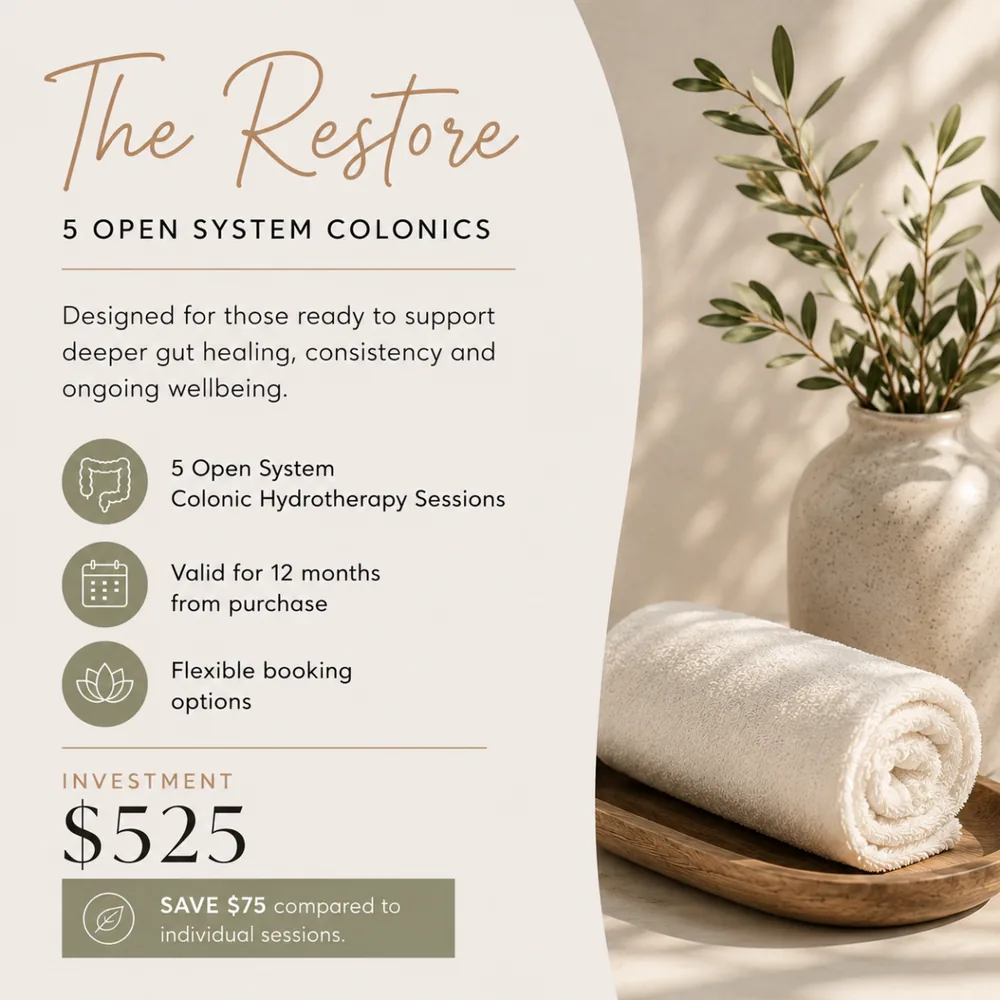 The Restore - Colonics Gold Coast
